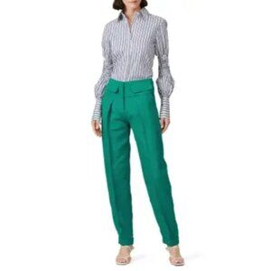 Victoria Beckham Green Pants
